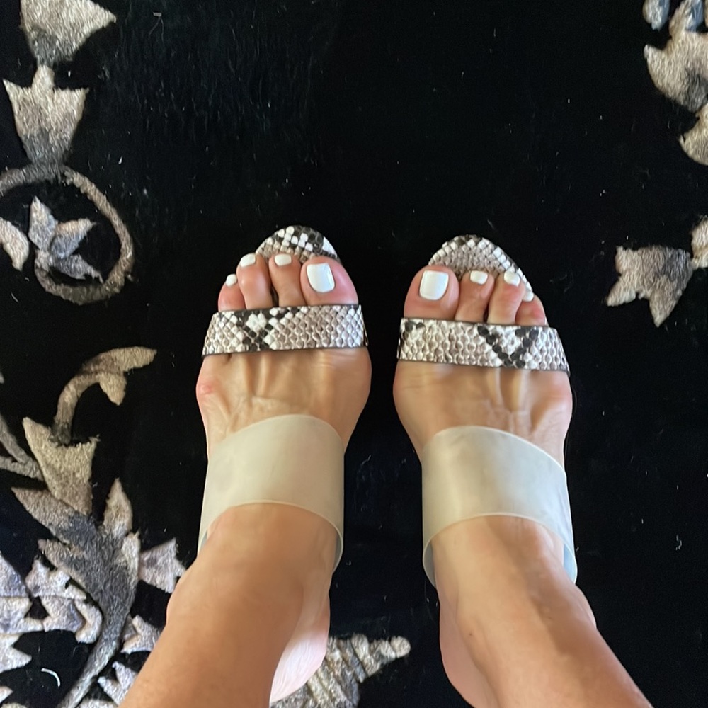 Steve Madden Snake Skin Heels